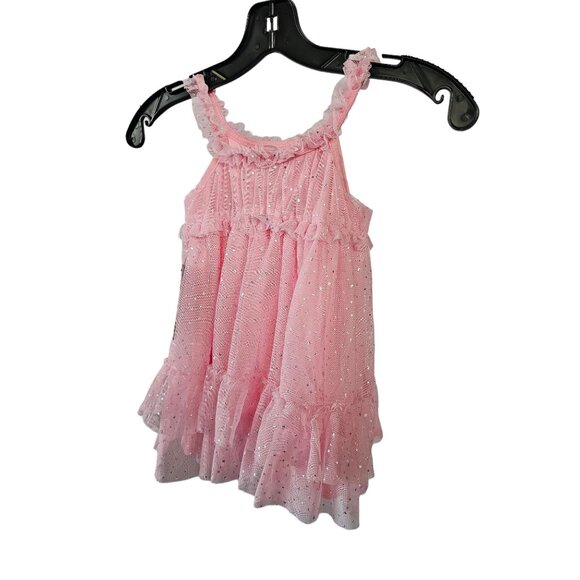 Childs Pink Sparkle Dress - Picture 3 of 3